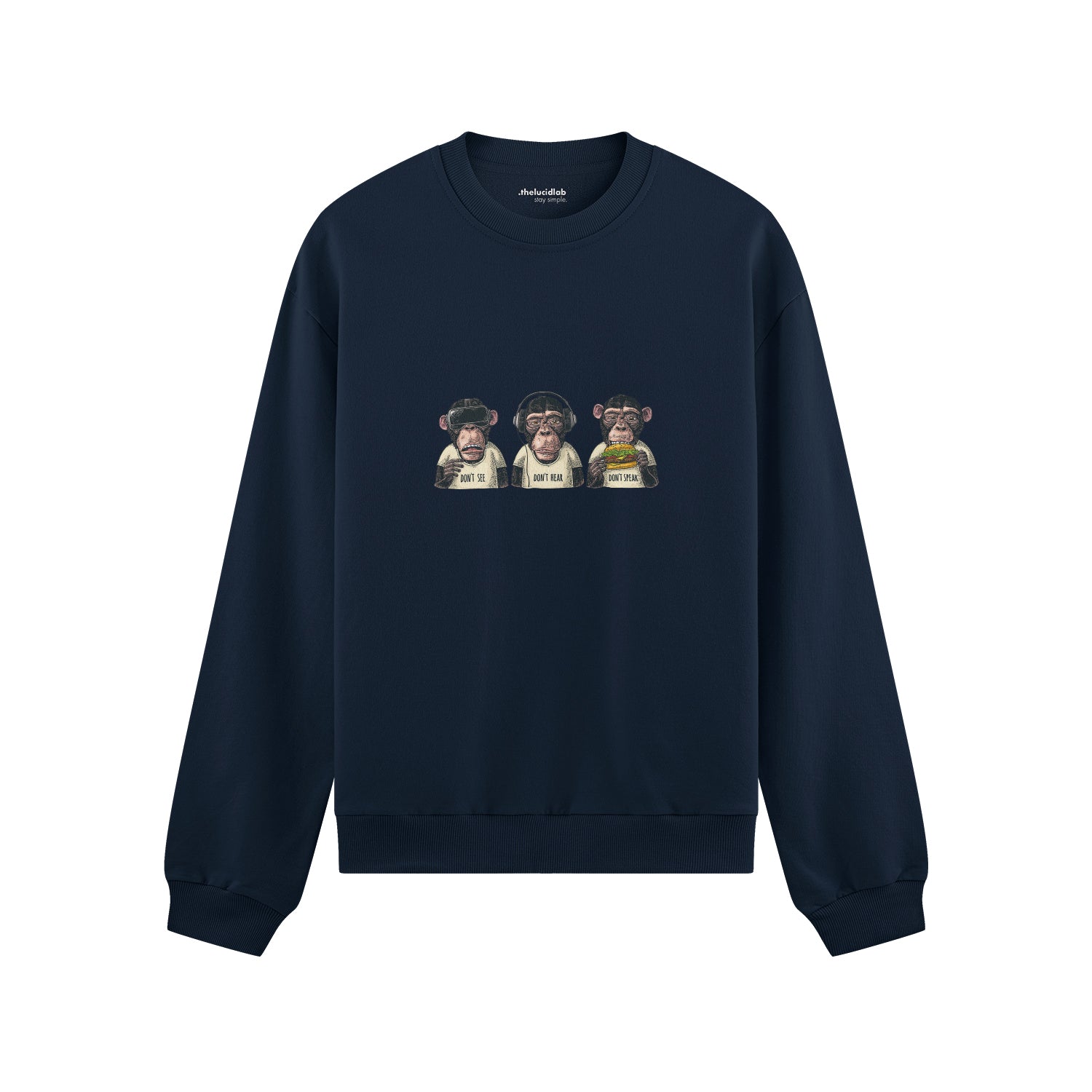 Diplomatic Monkeys Oversize Sweatshirt
