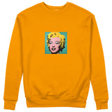 Andy Warhol / Marilyn Monroe Blue Sweatshirt