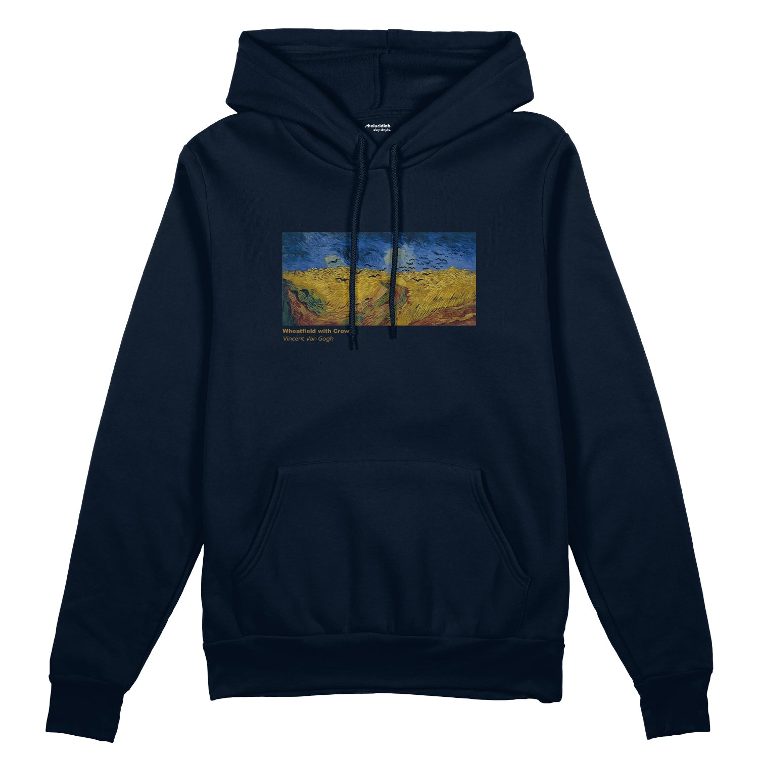 Buğday Tarlası ve Kargalar Oversize Hoodie