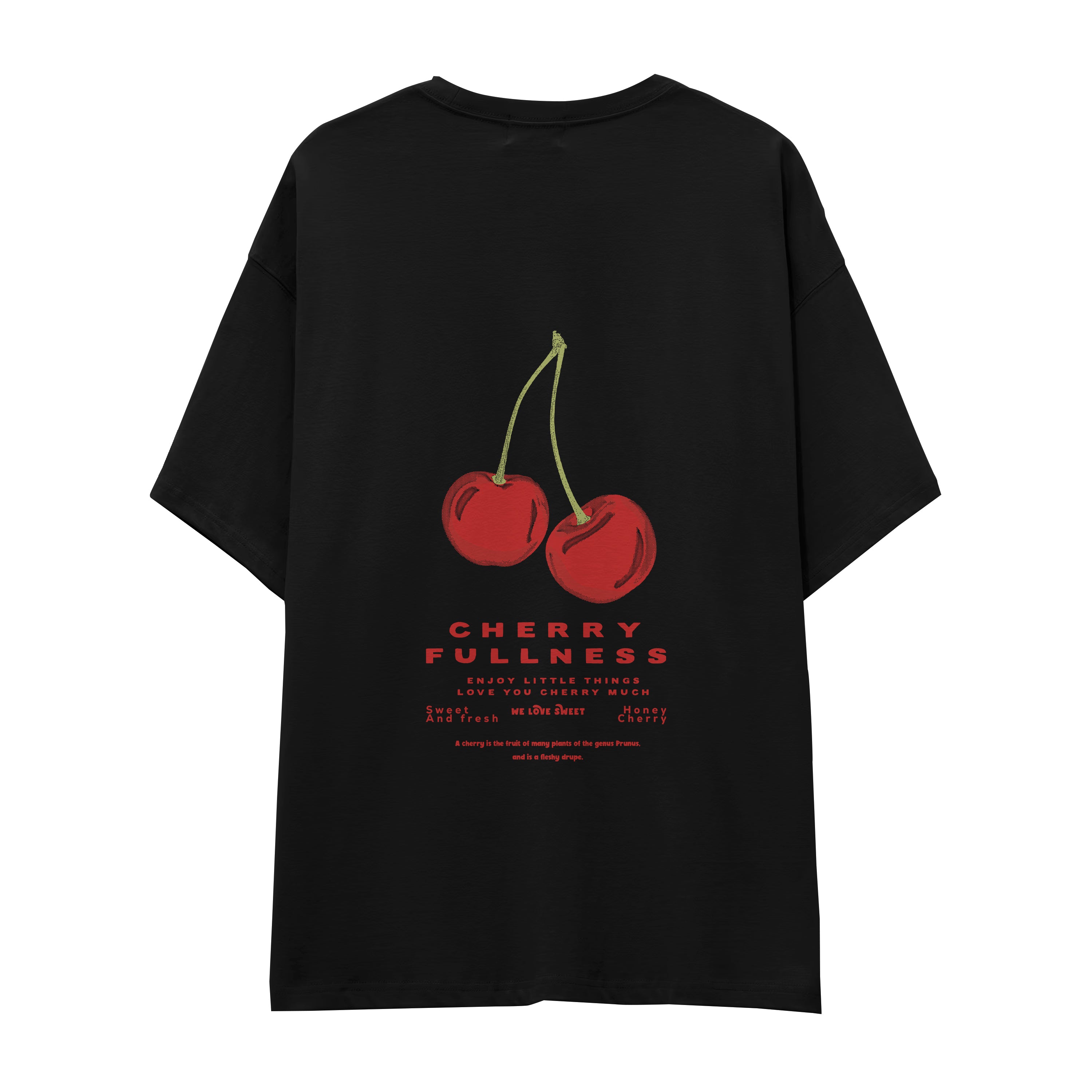 Cherry Mood Oversize Tişört