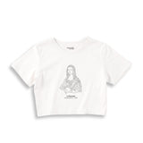 La Gioconda Crop Tişört