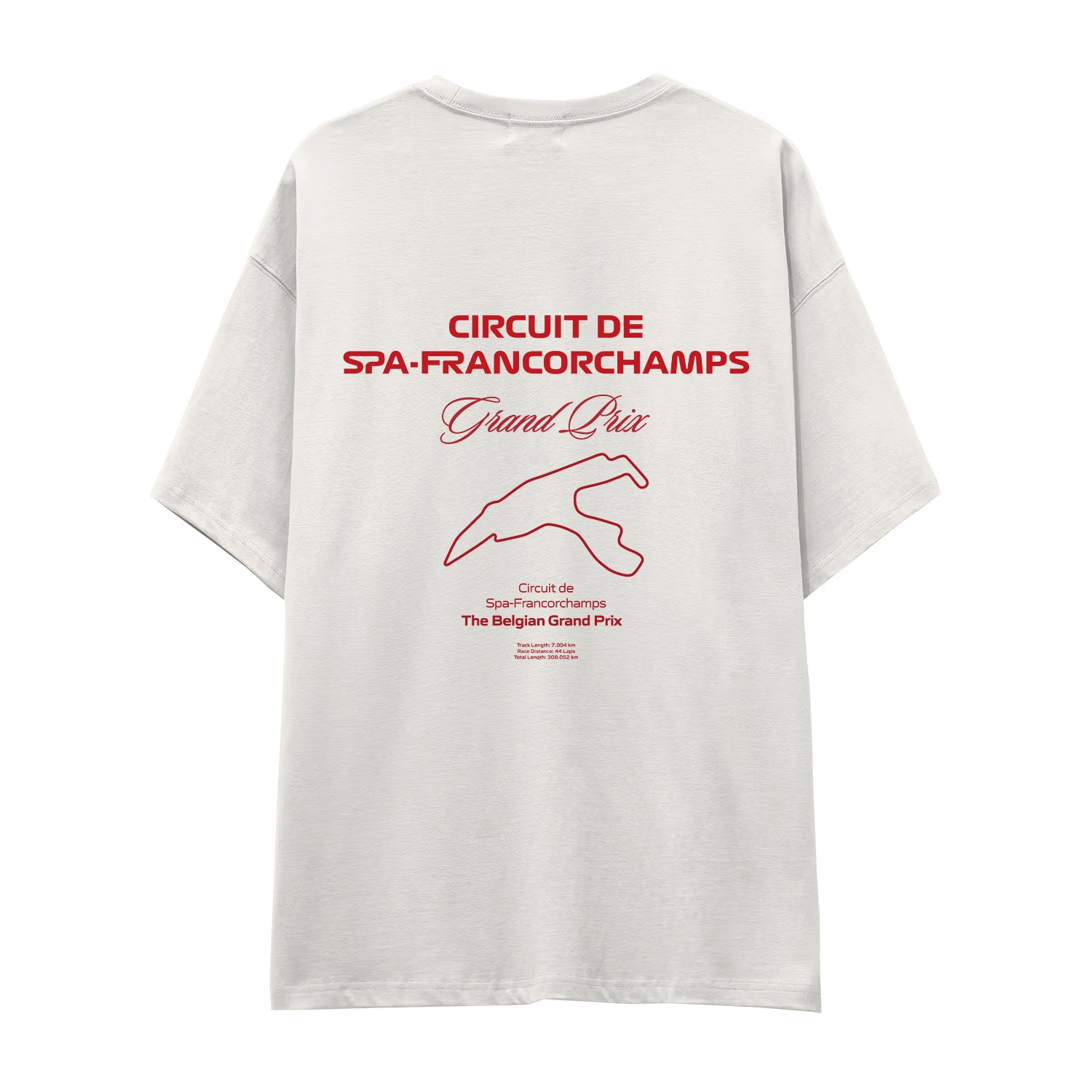 Spa-Francorchamps Grand Prix Oversize Tişört