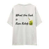 What The Fuck Is Kuzu Kulağı Oversize Tişört