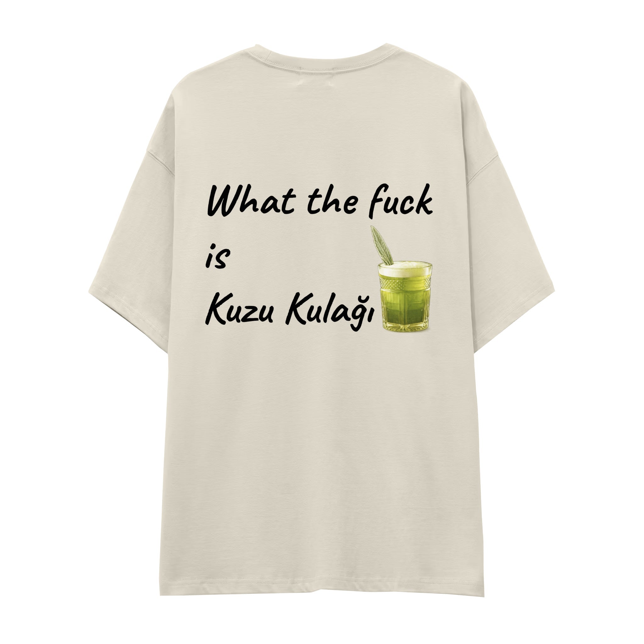 What The Fuck Is Kuzu Kulağı Oversize Tişört