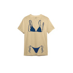Navy Blue Bikini Tişört