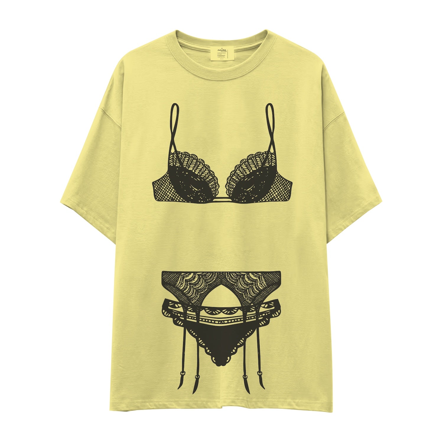 Noir Seduce Oversize Tişört