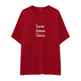 Eat Drive Marry Oversize Tişört
