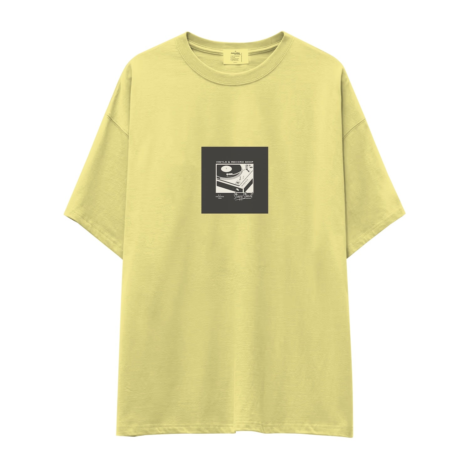 Vinyl Dreams Oversize Tişört