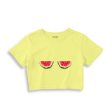 Summer Twins Crop Tişört
