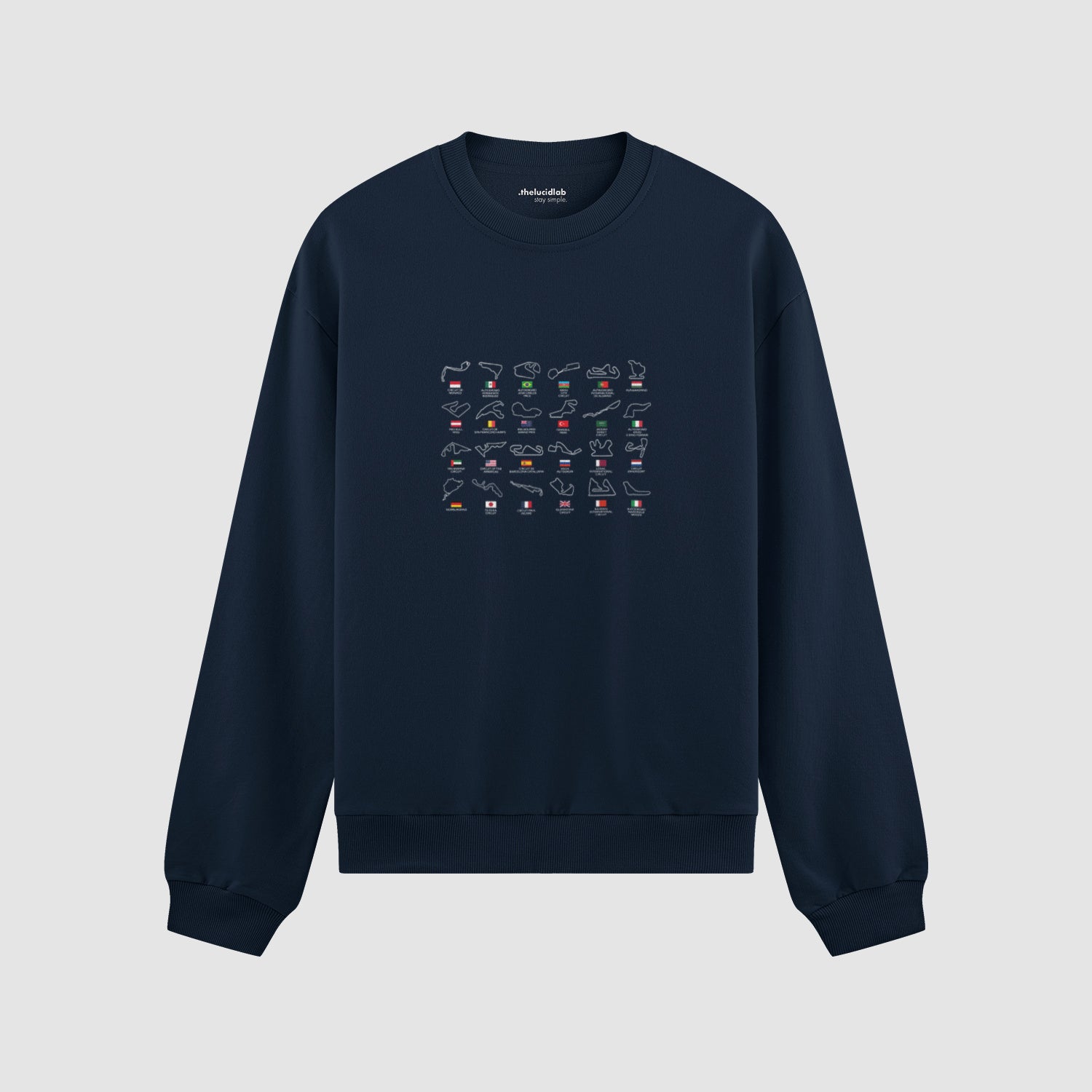 All Tracks / Formula 1 Pistleri Oversize Sweatshirt