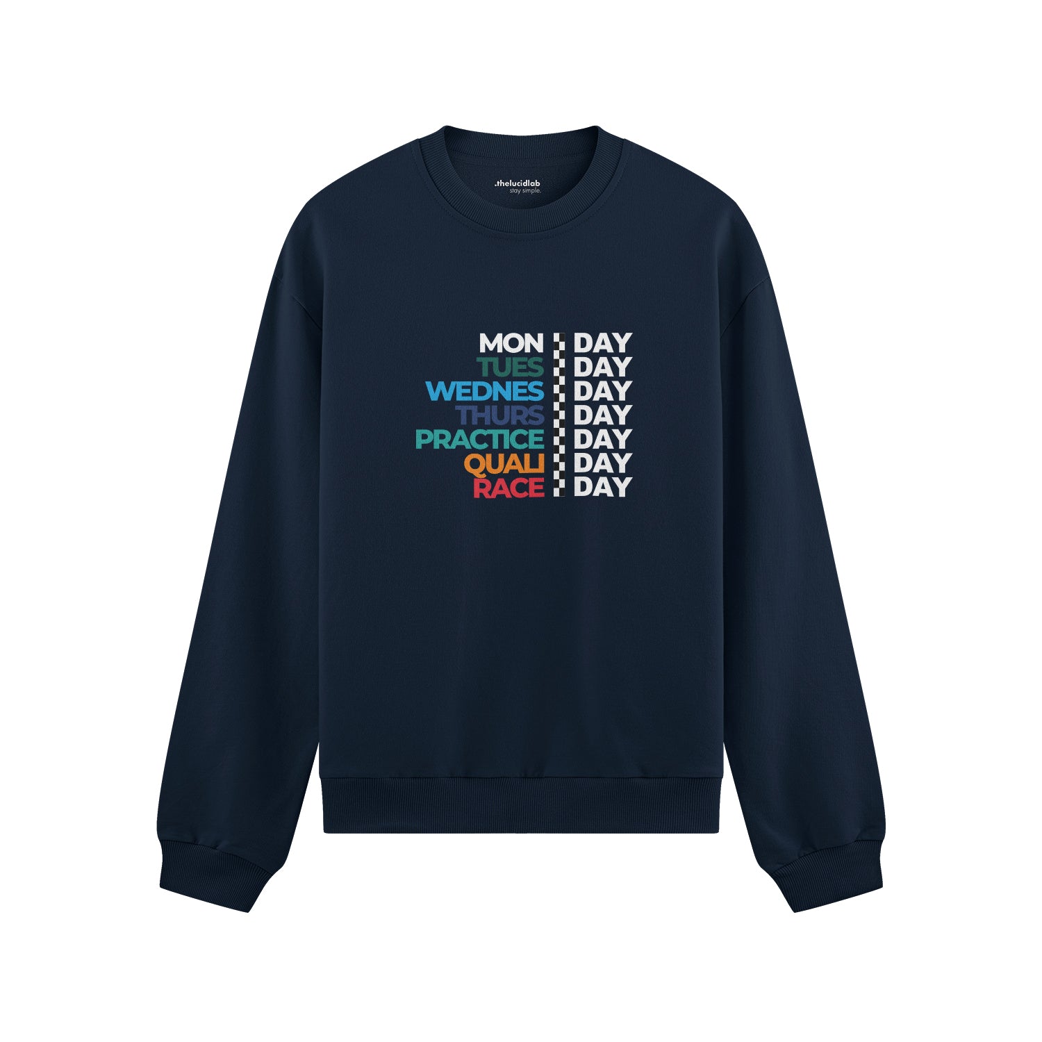 Formula 1 / Week Days Oversize Sweatshirt