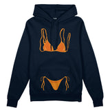 Orange Bikini Oversize Hoodie