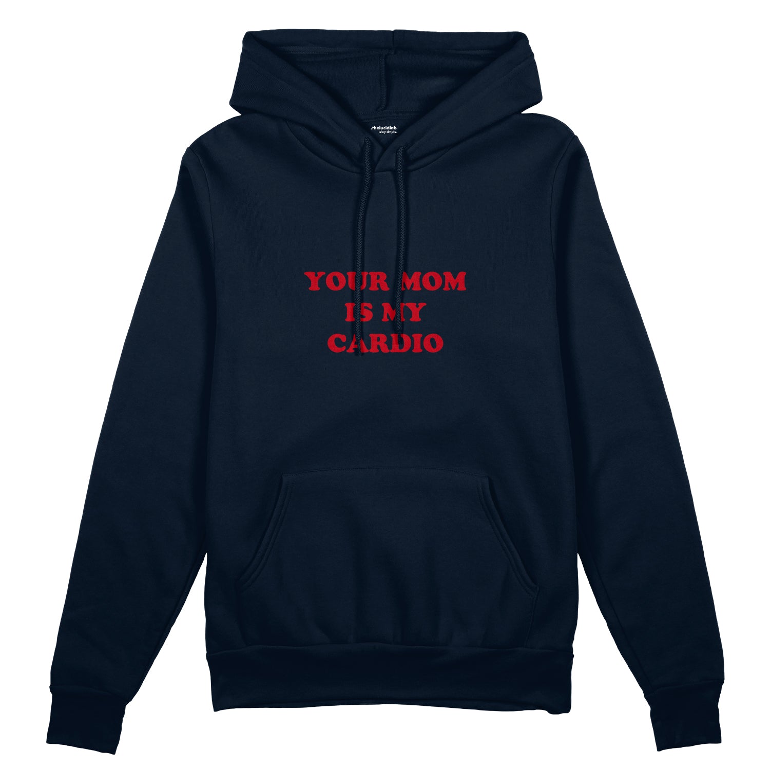 Your Mom Is My Cardio Oversize Hoodie