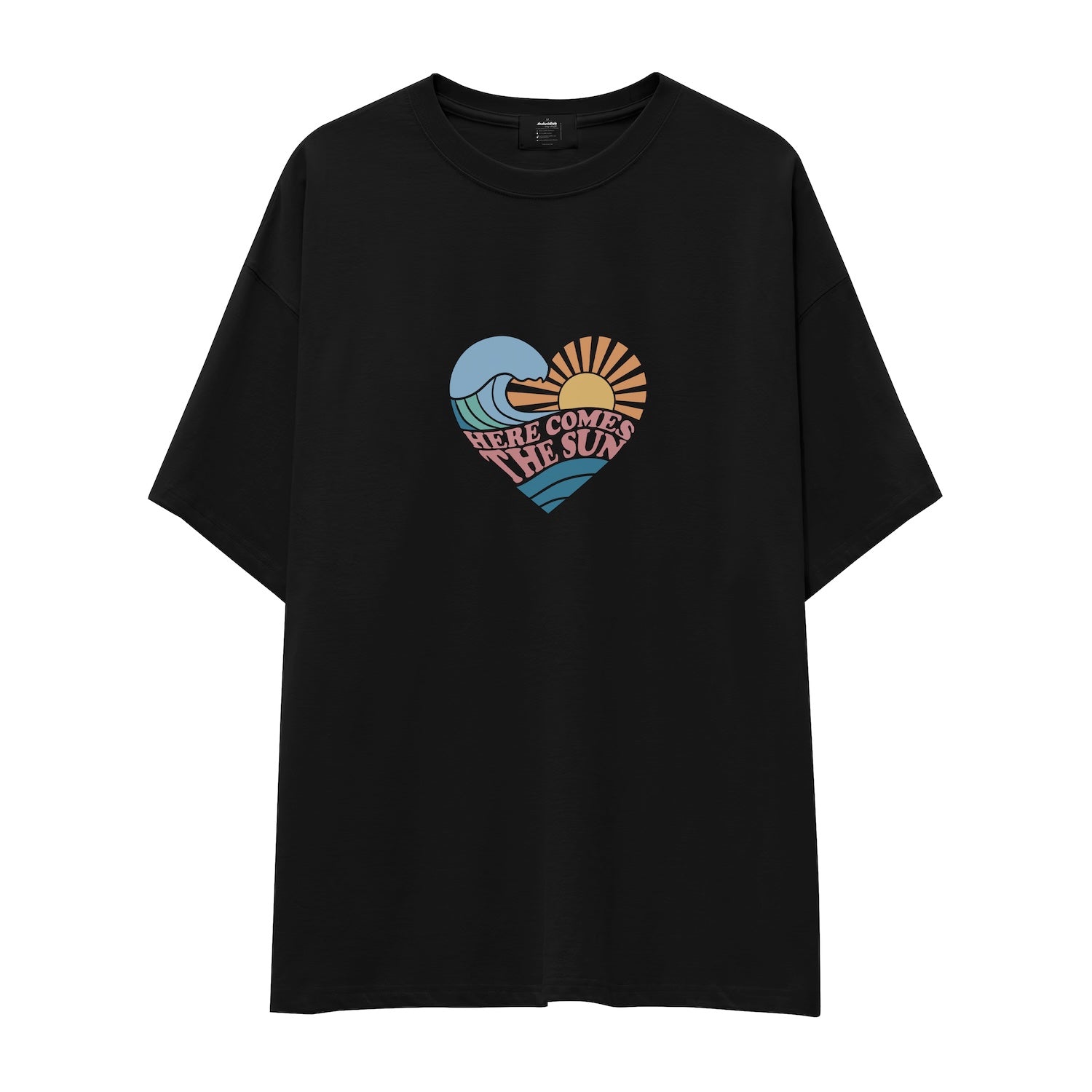 Here Comes The Sun Oversize Tişört