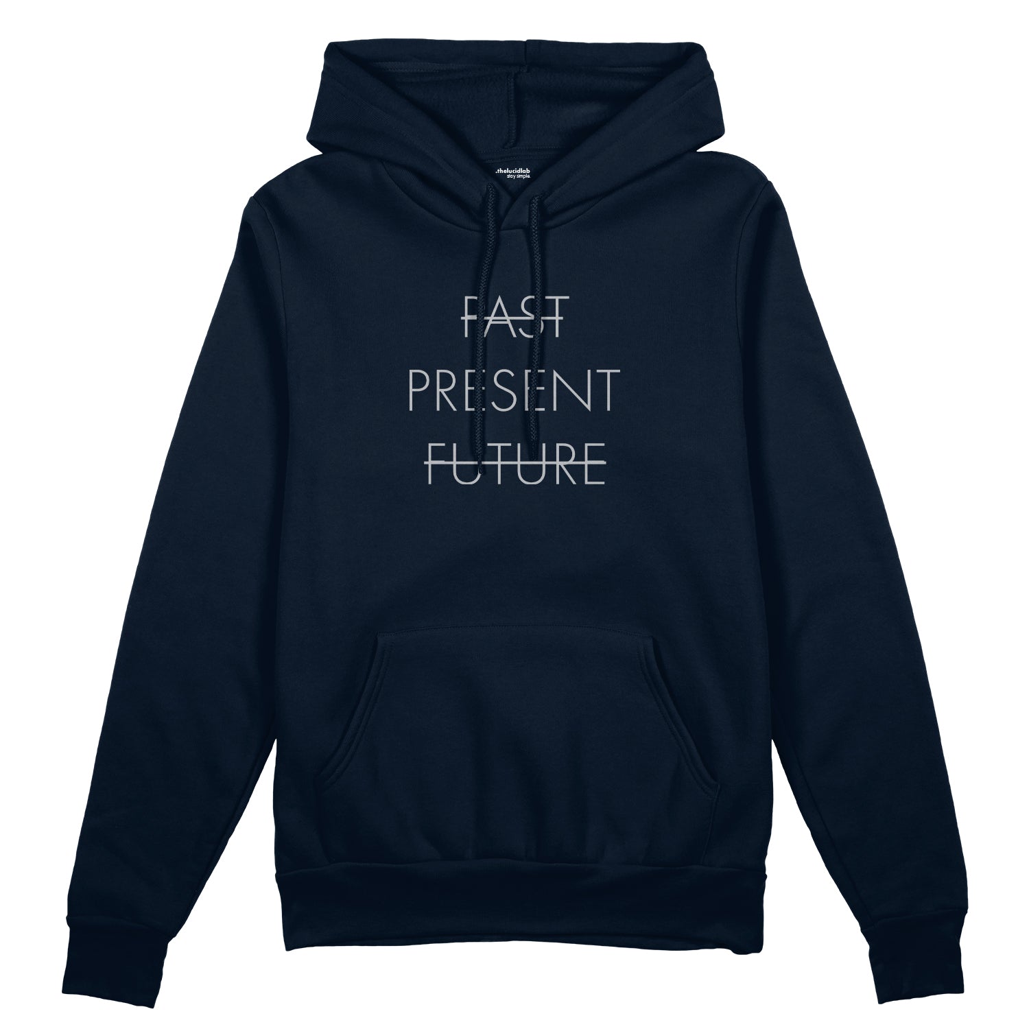 Past Present Future Oversize Hoodie