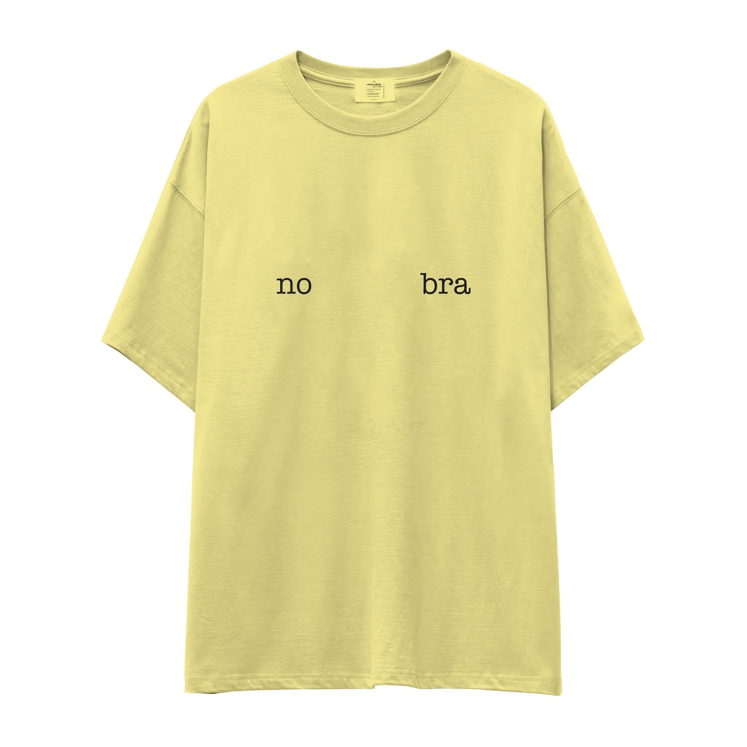 No Bra Oversize Tişört