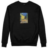 Café Terrace at Night Sweatshirt
