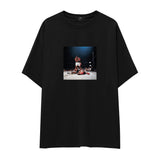 Muhammed Ali And Sonny Liston Usa 1965 Oversize Tişört