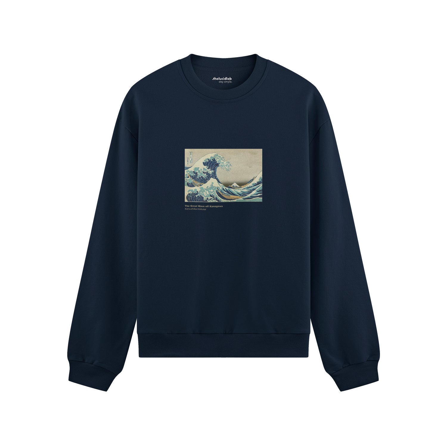 Kanagawa Oki Nami Ura Oversize Sweatshirt