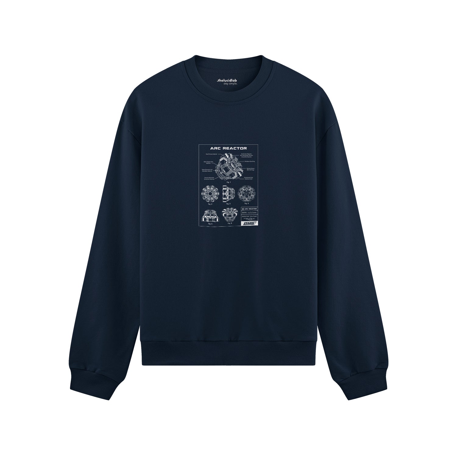 Arc Reactor Oversize Sweatshirt