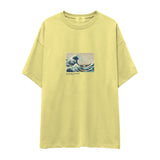 Kanagawa Oki Nami Ura Oversize Tişört