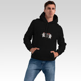 Tangled Christmas Cats Hoodie