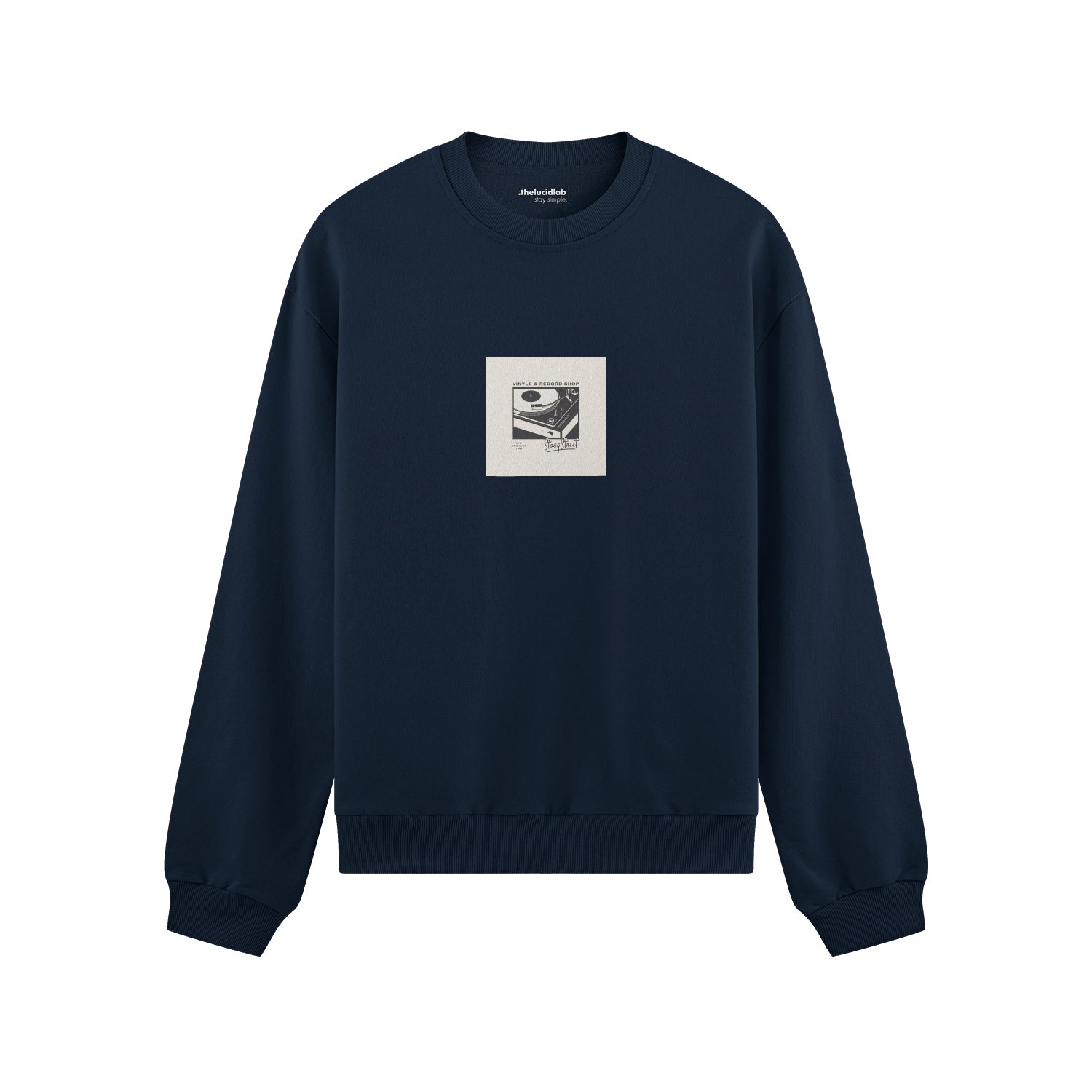 Vinyl Dreams Oversize Sweatshirt