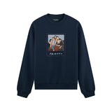Friends Silüetli Oversize Sweatshirt