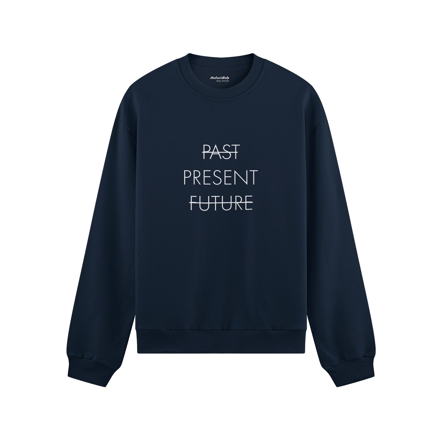 Past Present Future Oversize Sweatshirt