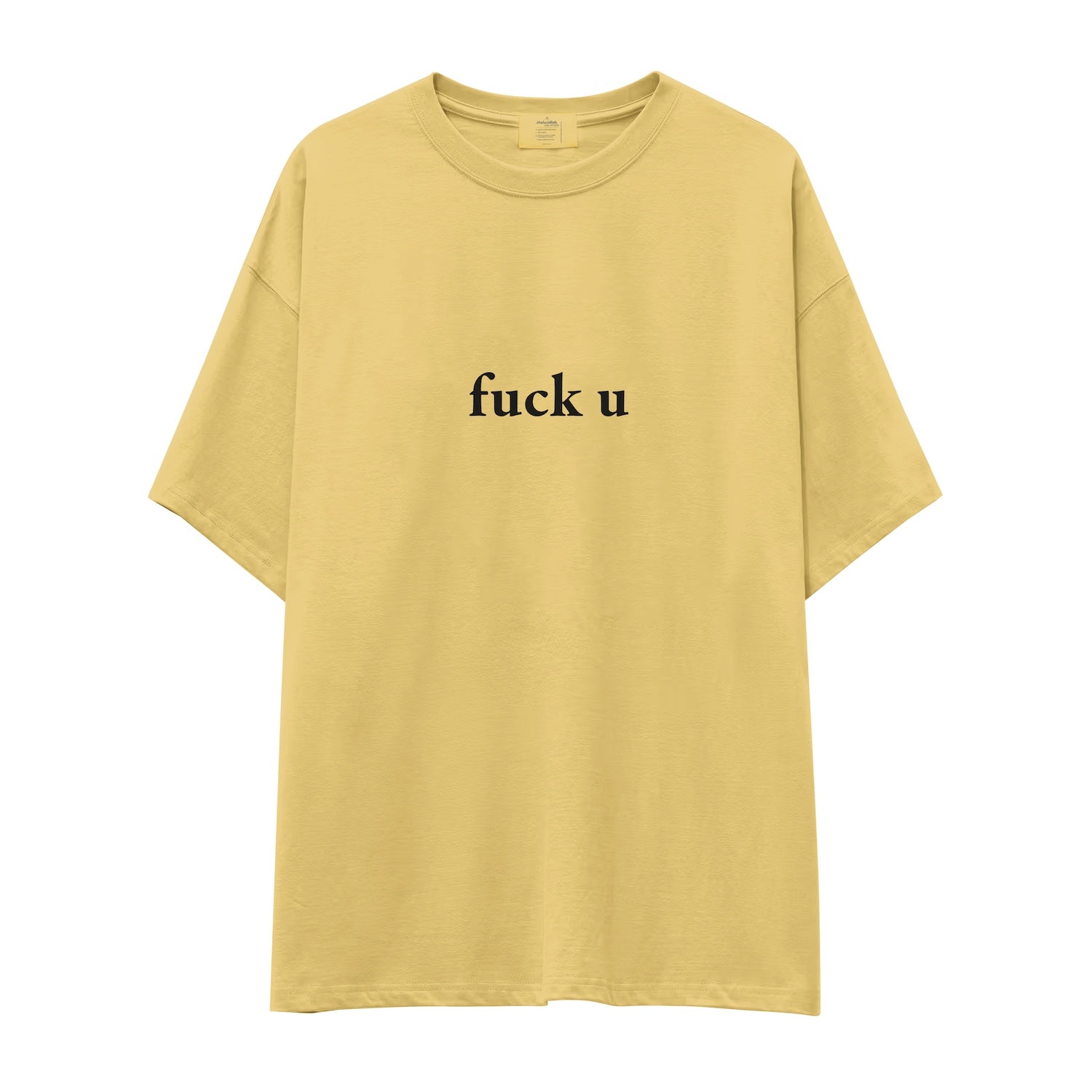 FUCK U Oversize Tişört