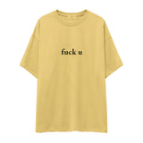 FUCK U Oversize Tişört