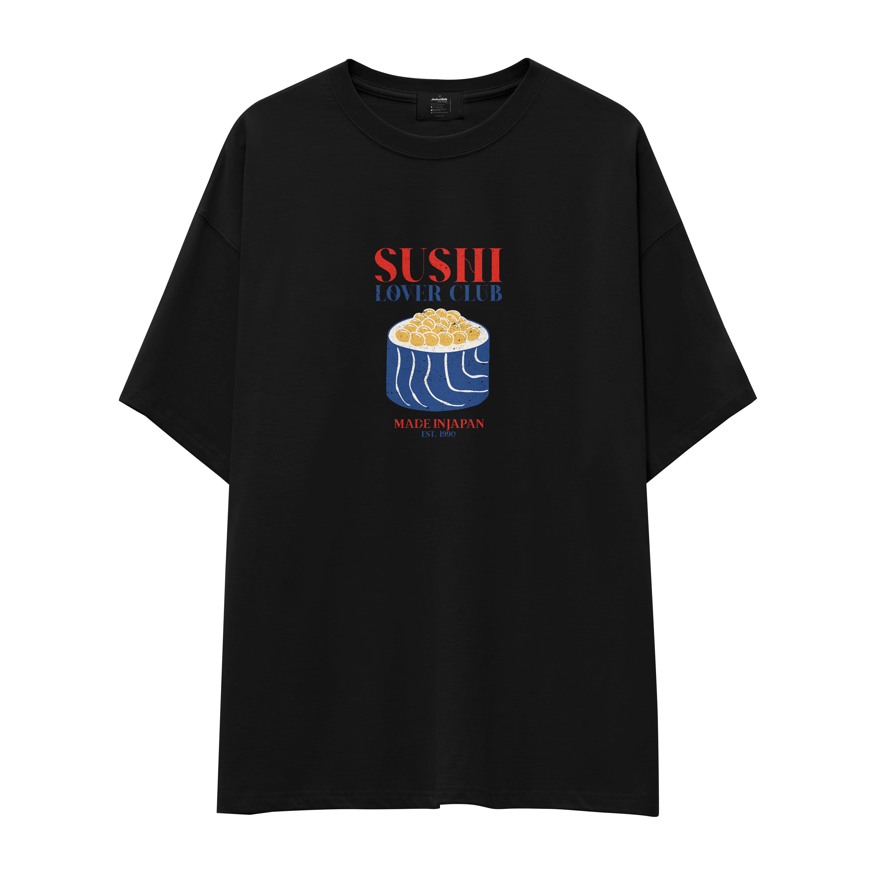 Sushi Lover Club Oversize Tişört