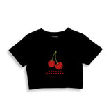 Cherry Fullness Crop Tişört