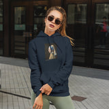 İnci Küpeli Kız Oversize Hoodie