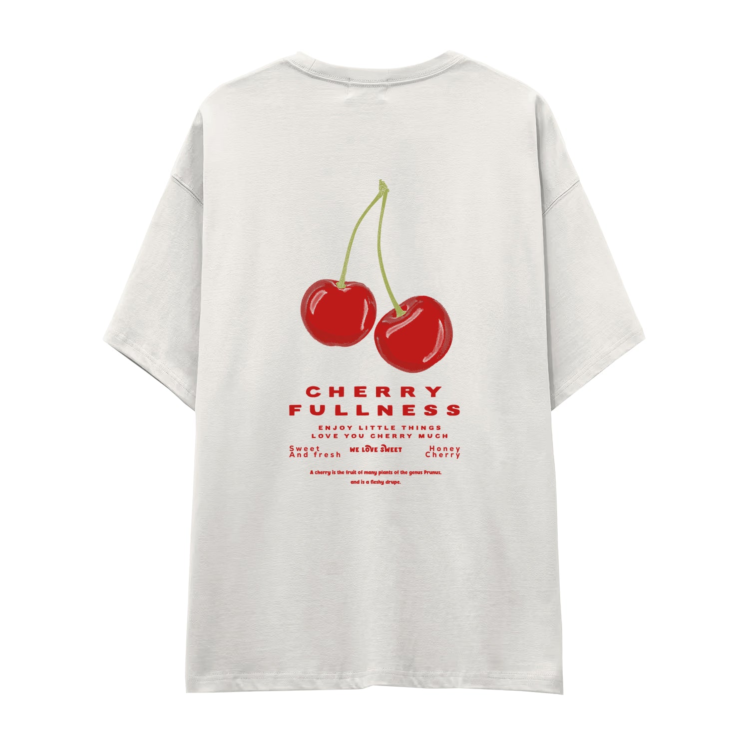 Cherry Mood Oversize Tişört