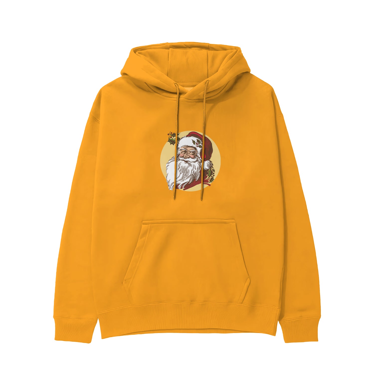 Vintage Santa Portrait Hoodie
