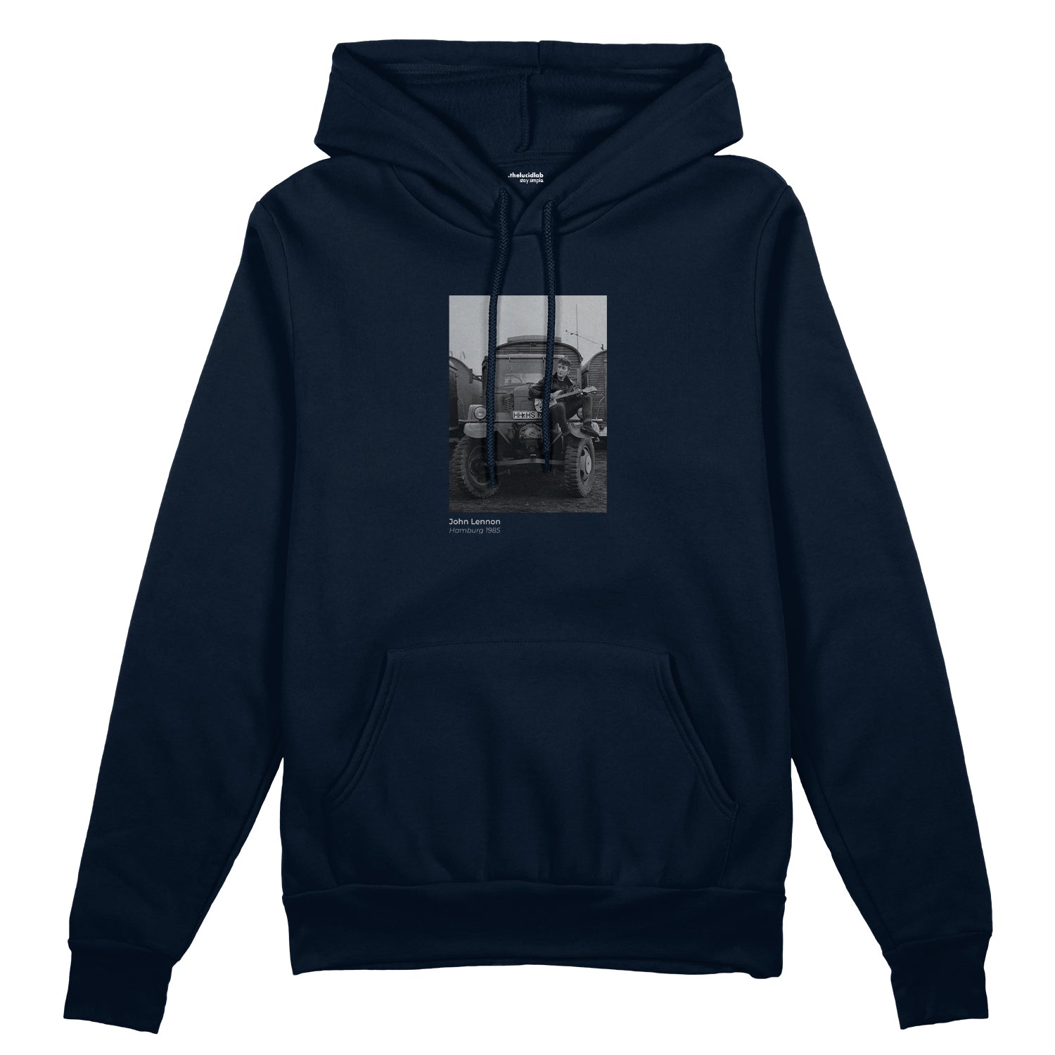 John Lennon Hamburg 1985 Oversize Hoodie