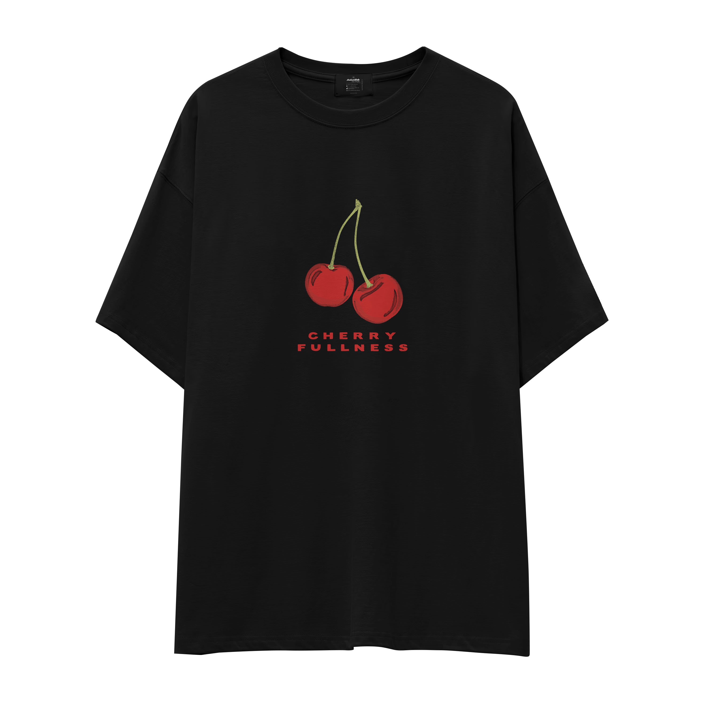 Cherry Fullness Oversize Tişört