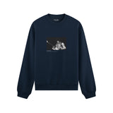 Jimi Hendrix Falkoner Centret Copenhagen 1969 Oversize Sweatshirt