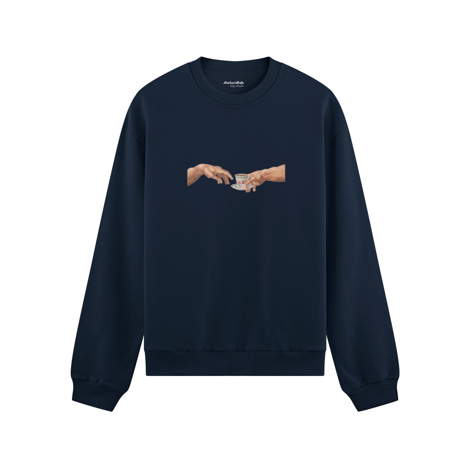 The Creation of Turkish Coffee Oversize Sweatshirt