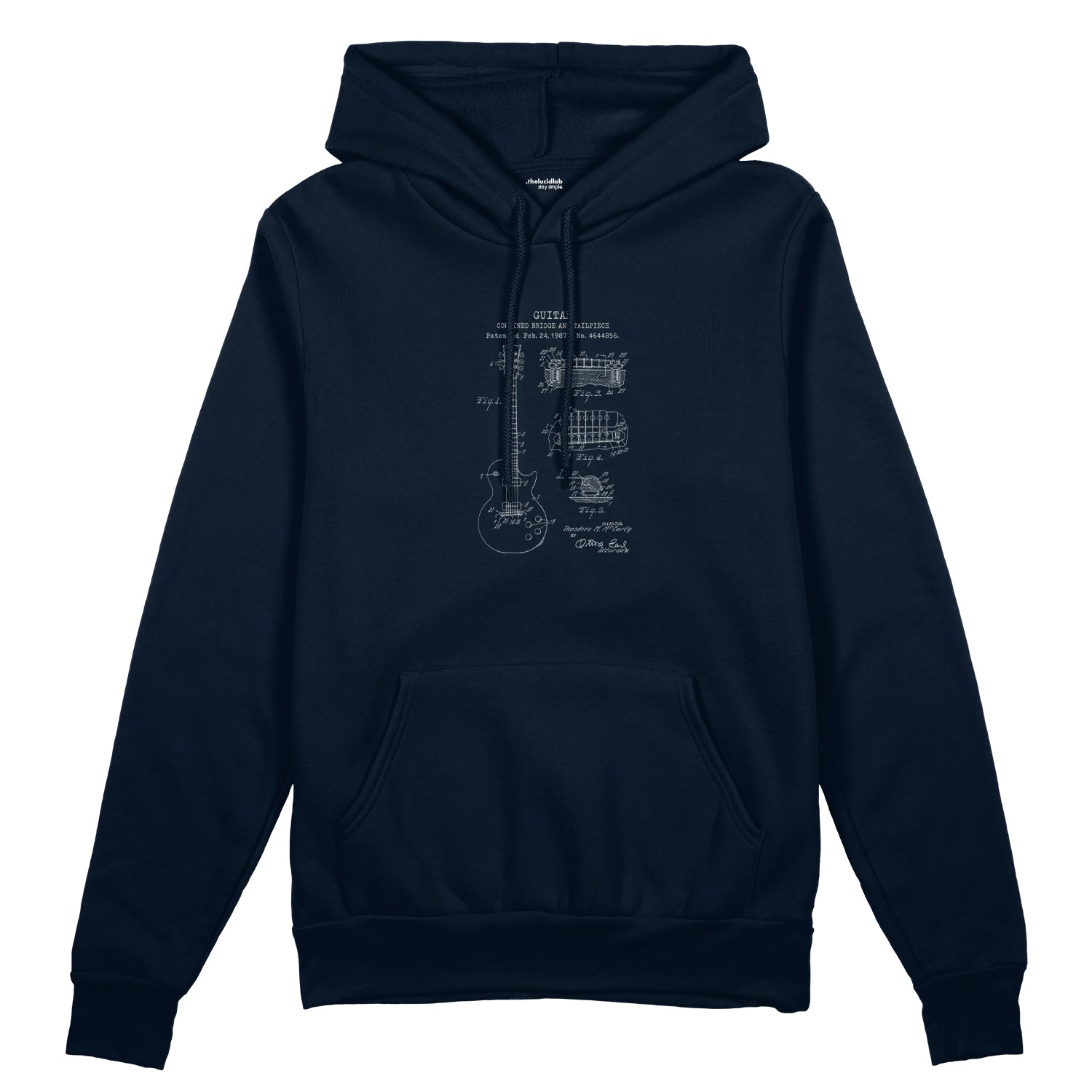 Gibson Les Paul Gitar Oversize Hoodie