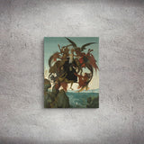 The Torment of Saint Anthony Kanvas Tablo
