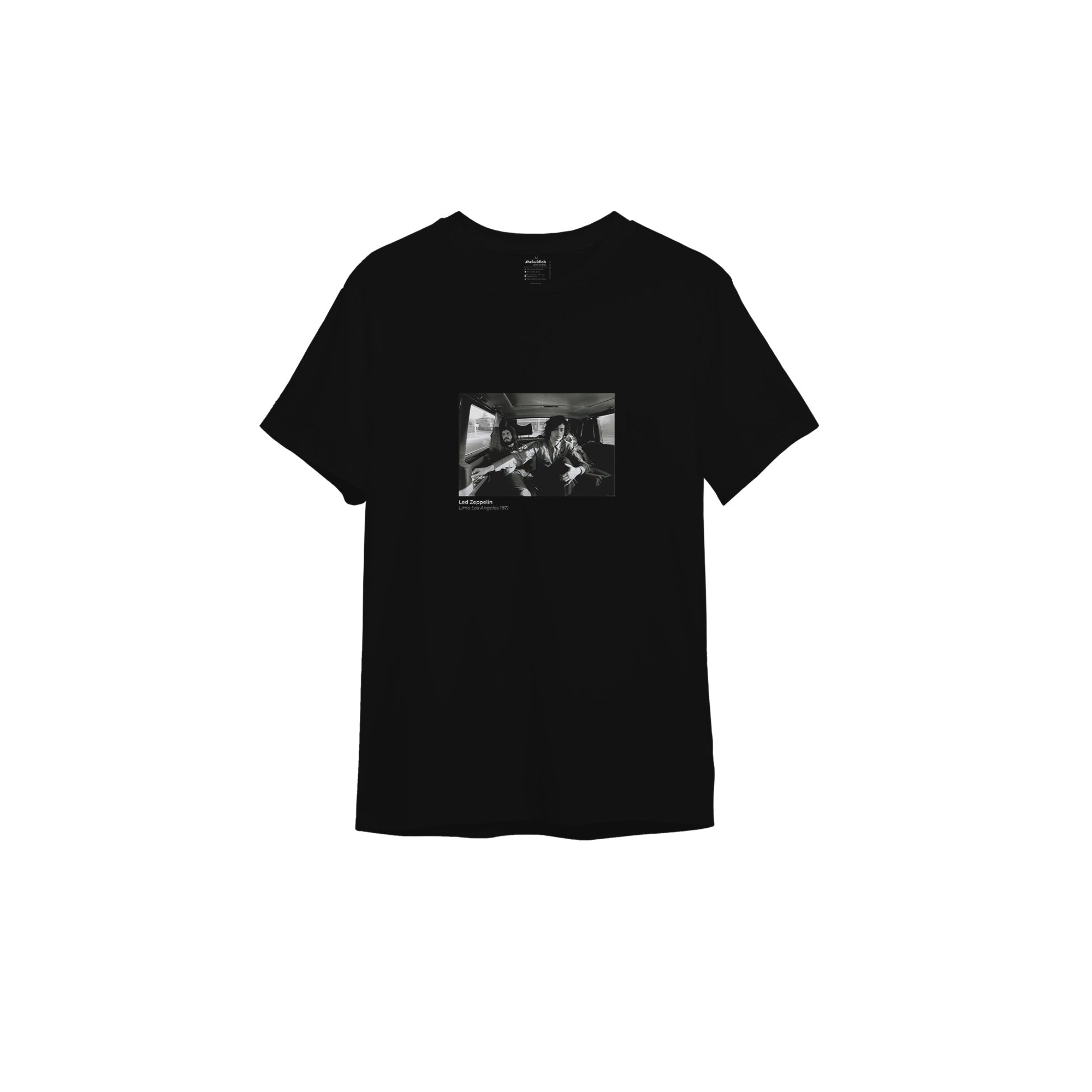 Led Zeppelin Limo Los Angeles 1971 Tişört