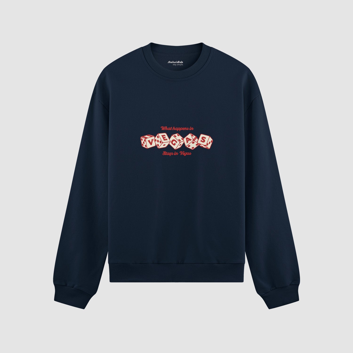 What Happened in Vegas Stays in Vegas Oversize Sweatshirt