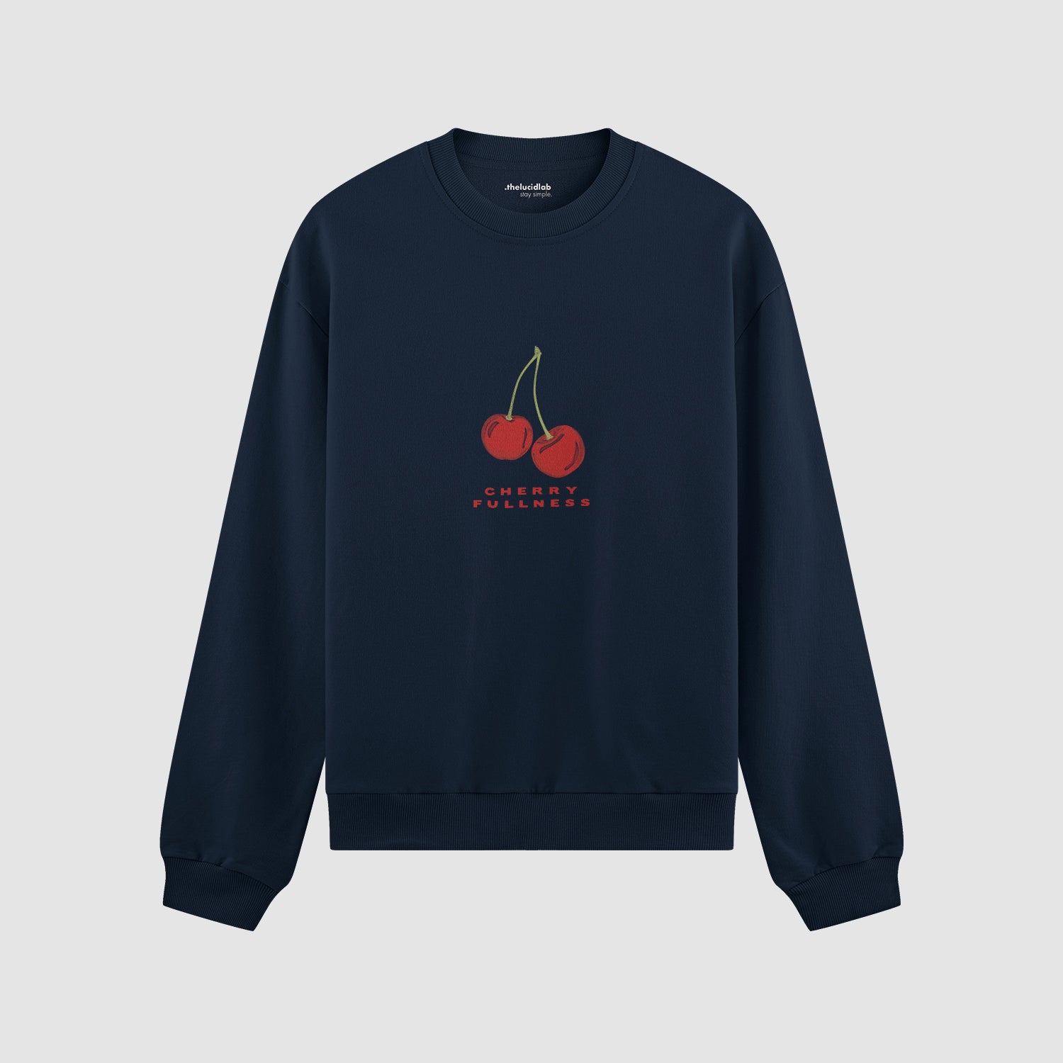 Cherry Fullness Oversize Sweatshirt
