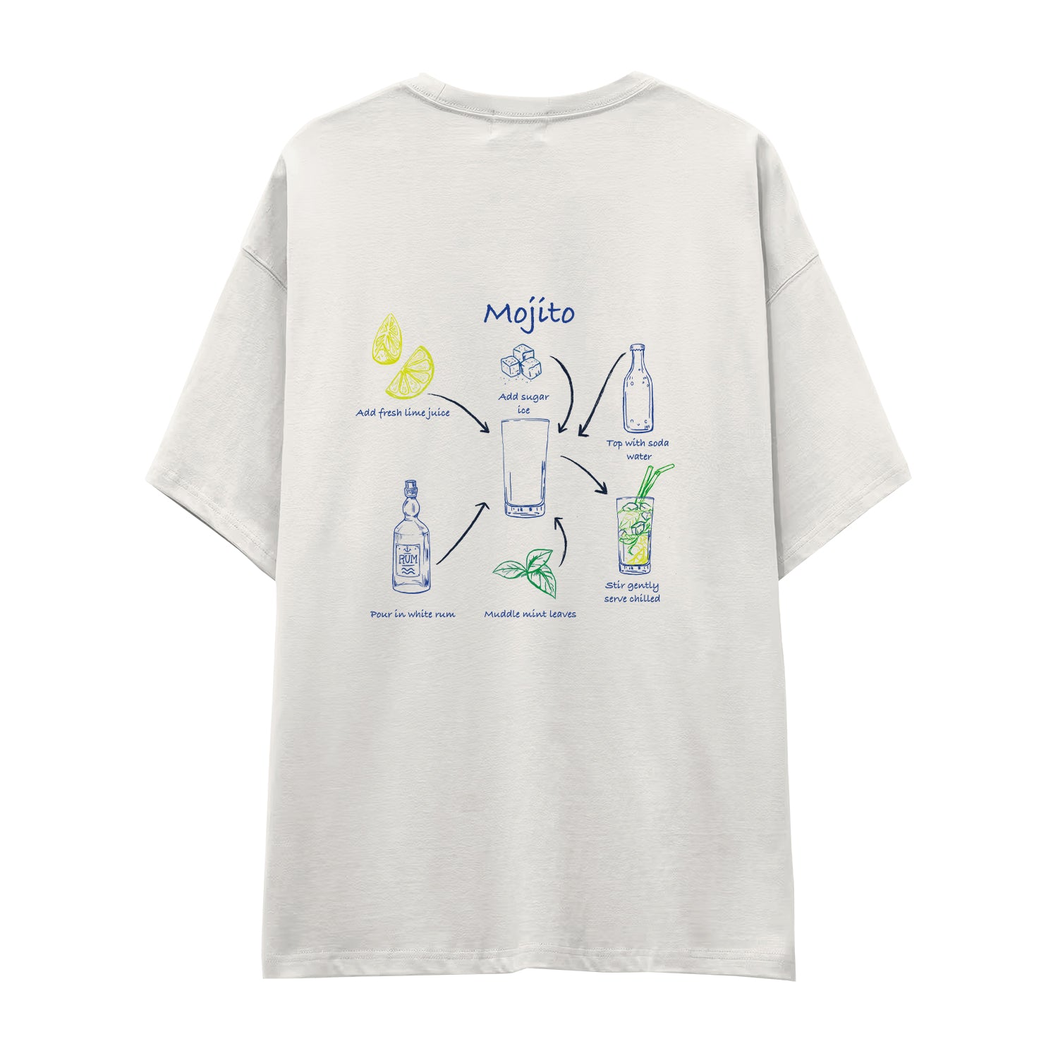 Mojito Oversize Tişört