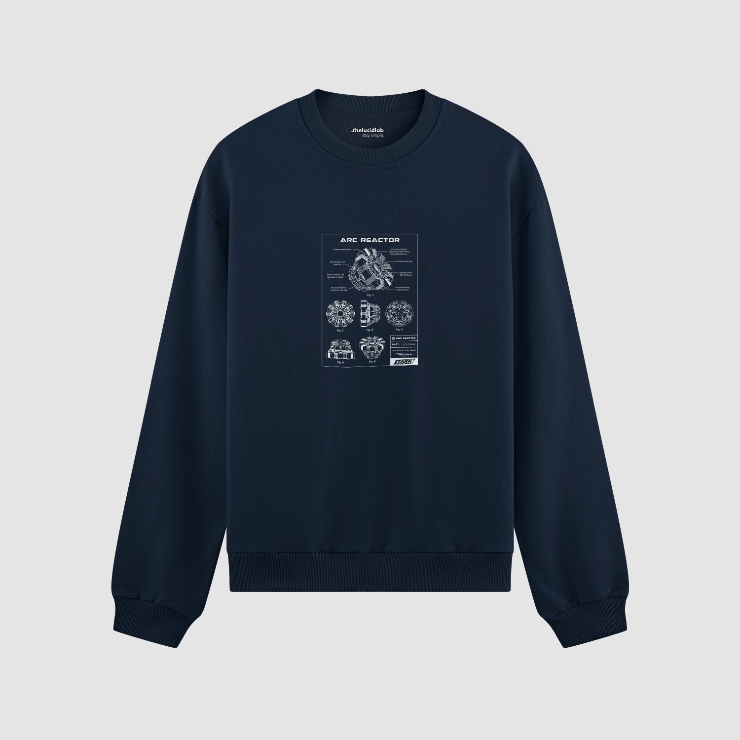 Arc Reactor Oversize Sweatshirt