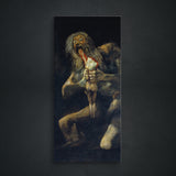 Saturn Devouring His Son Kanvas Tablo