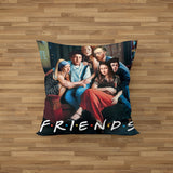 Friends Çift Taraflı Kırlent Kılıfı 2 Adet