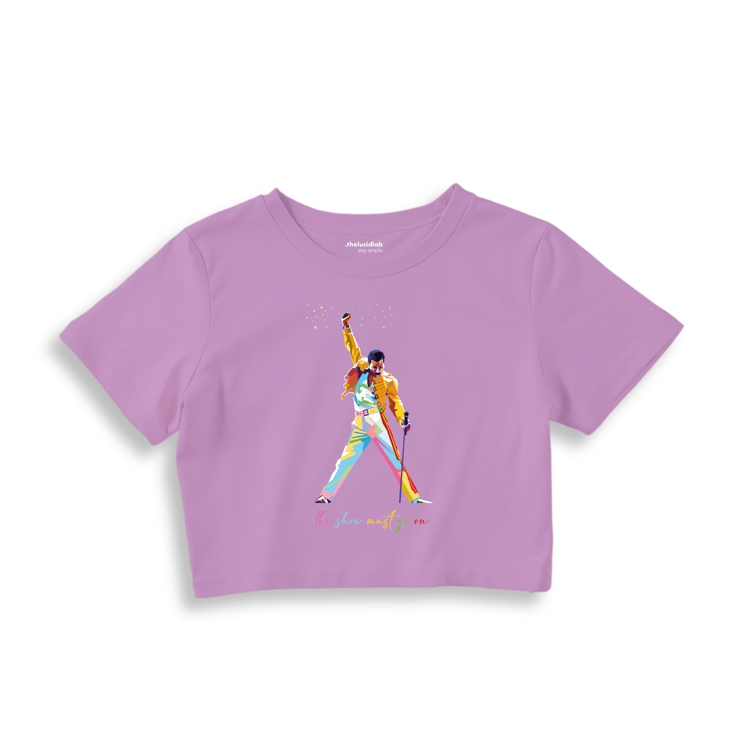 Freddie Mercury Crop Tişört